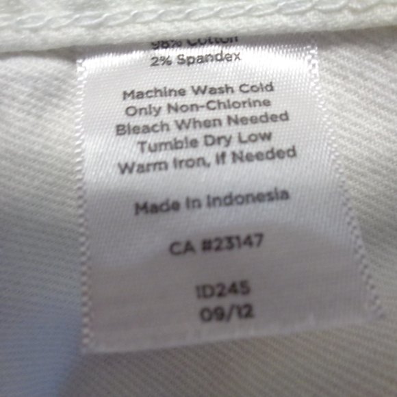 Talbots White Denim Jeans Jacket - Picture 10 of 11